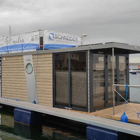 Mobiles Hausboot El'Milia Hotel Braunsbedra Ngoại thất bức ảnh