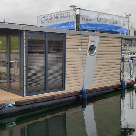 Mobiles Hausboot El'Milia Hotel Braunsbedra Ngoại thất bức ảnh